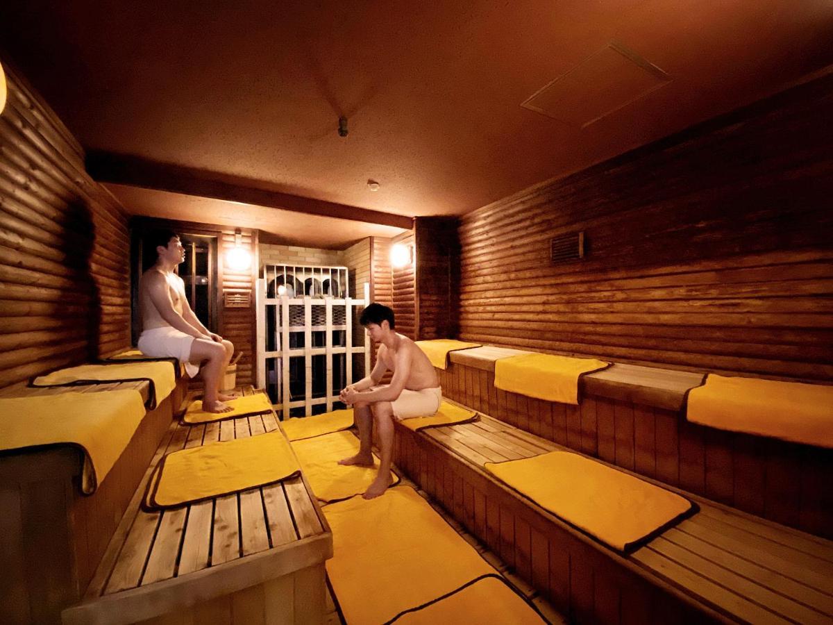 Shinjuku Kuyakusho-mae Capsule Hotel Tokyo Eksteriør billede