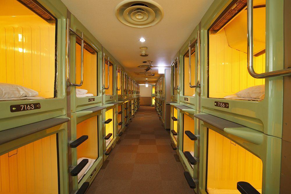 Shinjuku Kuyakusho-mae Capsule Hotel Tokyo Eksteriør billede