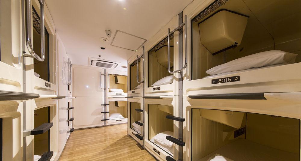 Shinjuku Kuyakusho-mae Capsule Hotel Tokyo Eksteriør billede